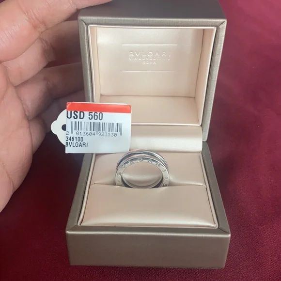 💯 authentic BVLGARI ring